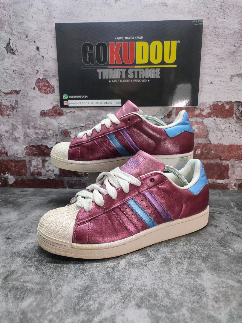 Adidas superstar ray best sale pink