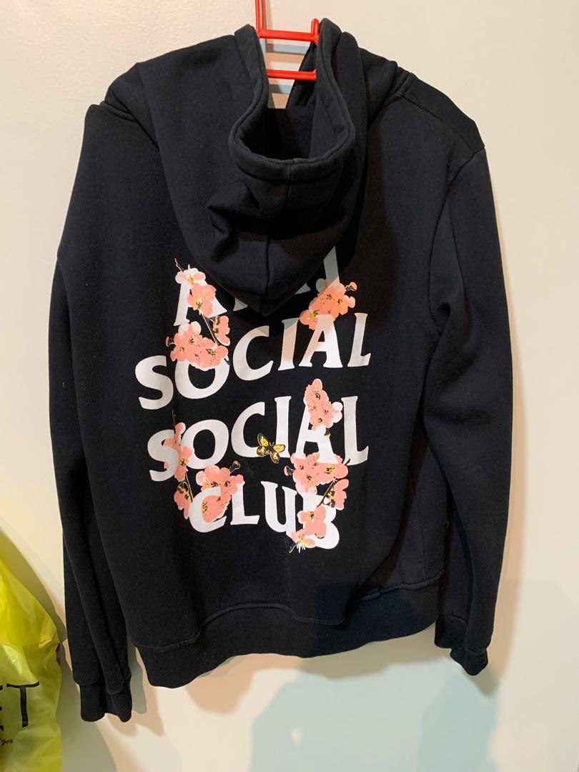 Anti social social club hoodie clearance grailed