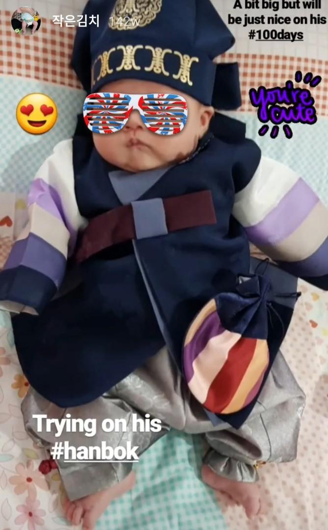 Baby boy hanbok Babies Kids Babies Kids Fashion on Carousell