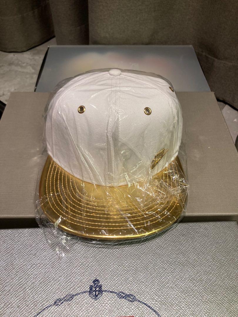 White and gold nike hat outlet