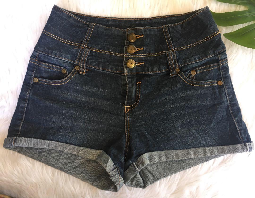 Boom boom denim shorts, Women's Fashion 