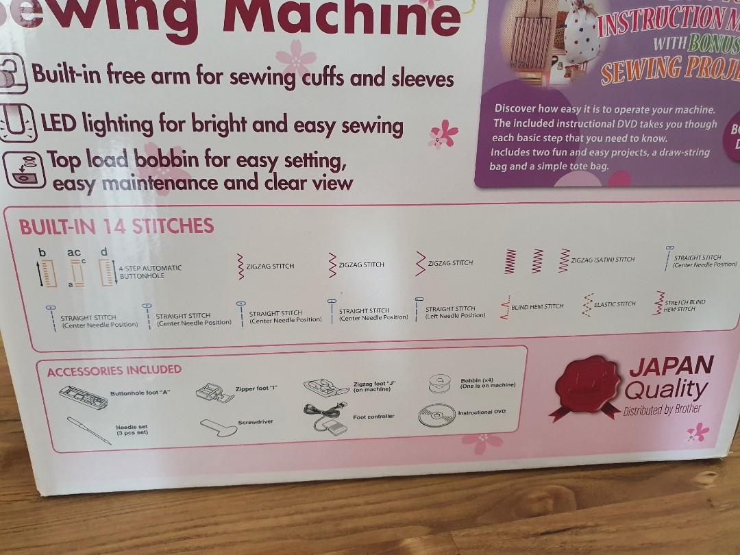 Brother Sewing Machine Japan Quality, Hobbies & Toys, Stationery