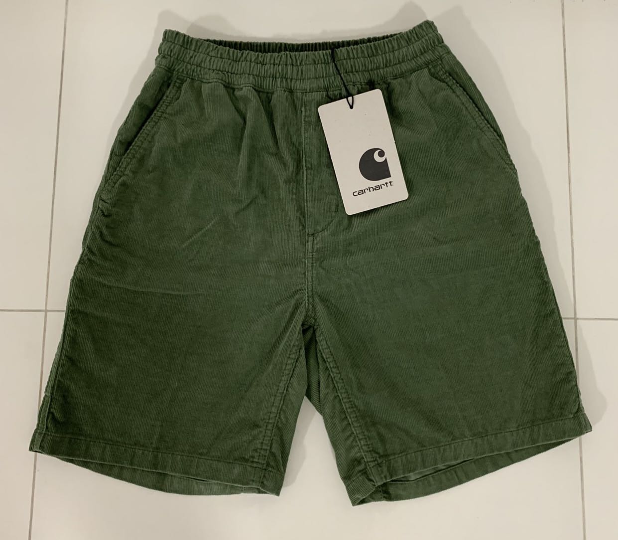 Carhartt Corduroy shorts, Men's Fashion, Bottoms, Shorts on Carousell