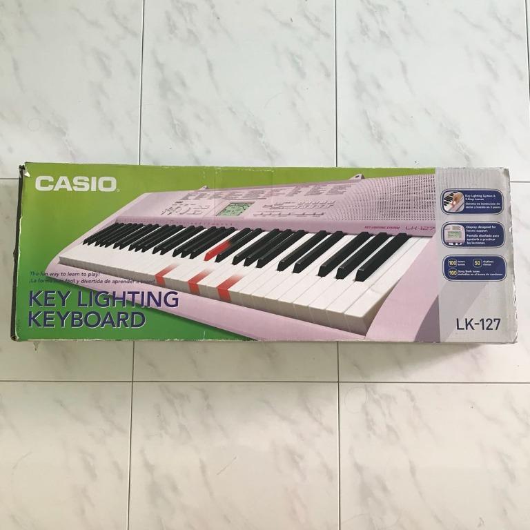 Casio LK - 127 (Pink), Hobbies & Toys, Music & Media, Musical ...