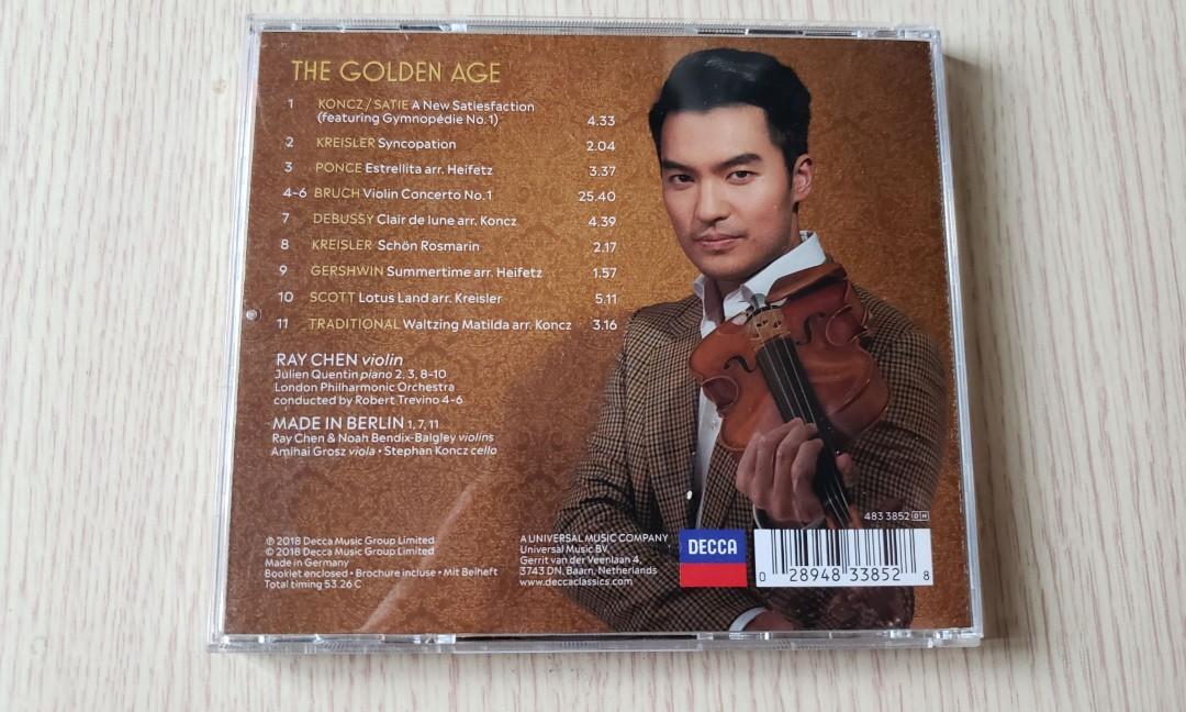 CD-Ray Chen – The Golden Age, 興趣及遊戲, 音樂、樂器& 配件, 音樂與