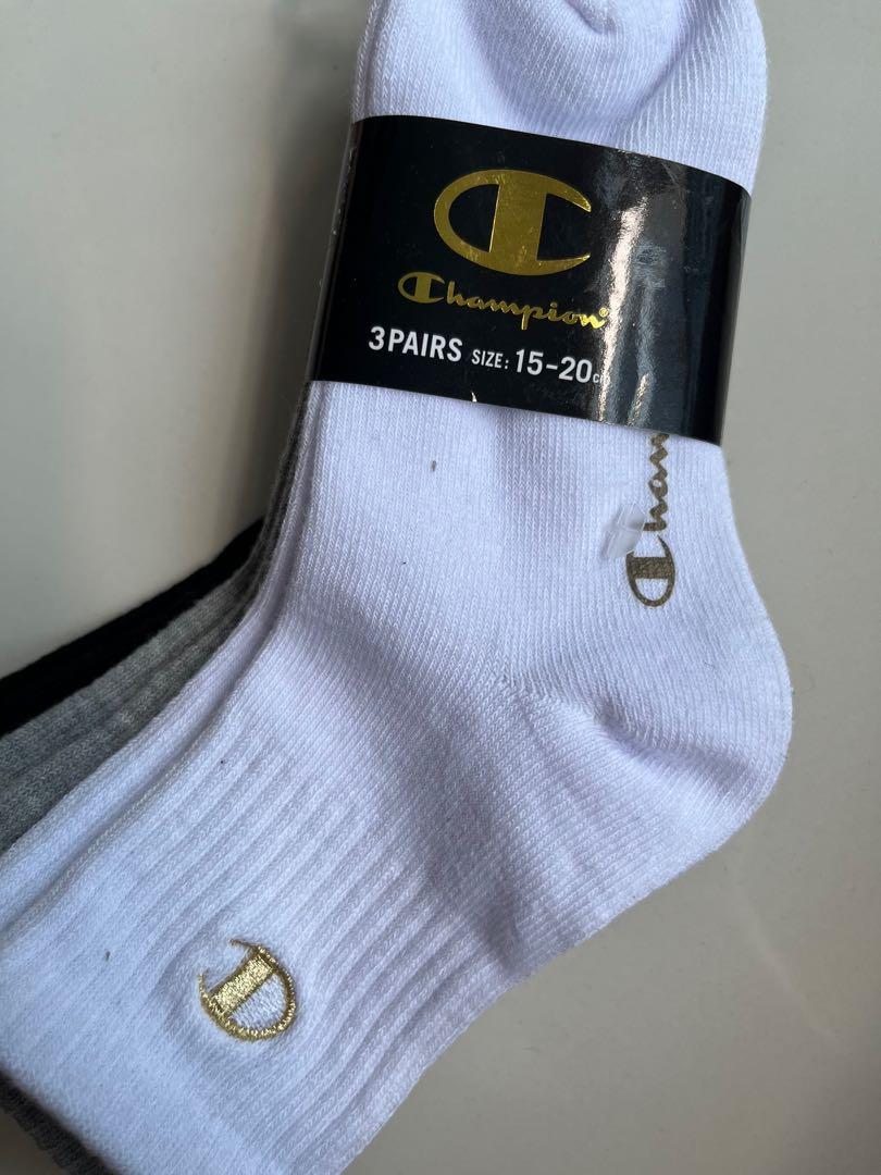 Champion Ankle Socks 3 pairs for Sneakers Men s Fashion
