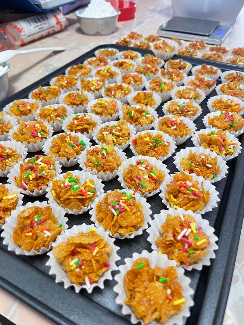 Cny 2022 Honey Cornflakes Food Drinks Homemade Bakes On Carousell