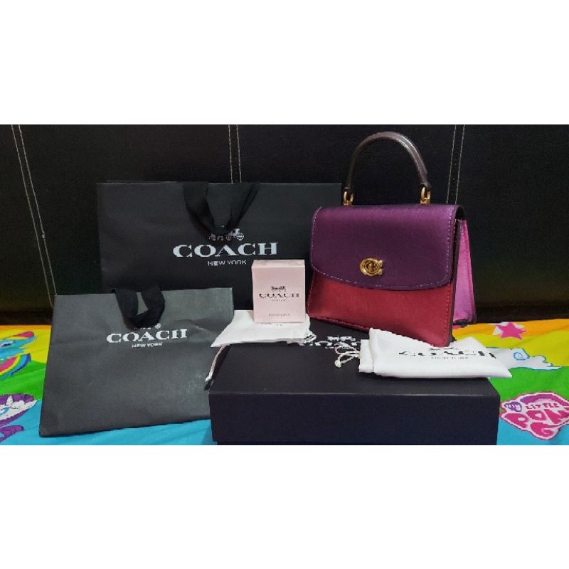 Tory Burch TB Kira Chevron Pink Moon, Barang Mewah, Tas & Dompet di  Carousell