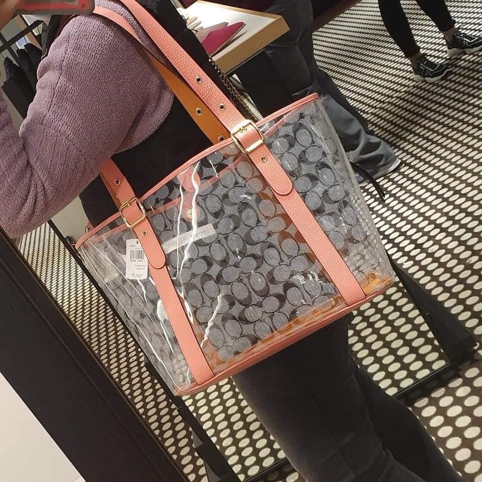 Coach clear purse 2025