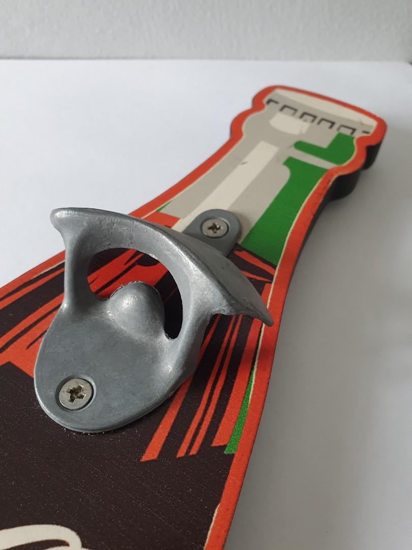 Coca-Cola Retro Wall Bottle Opener, Furniture & Home Living, Home Decor