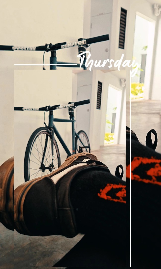 confession riser bar with grips, Sports Equipment, Bicycles & Parts ...