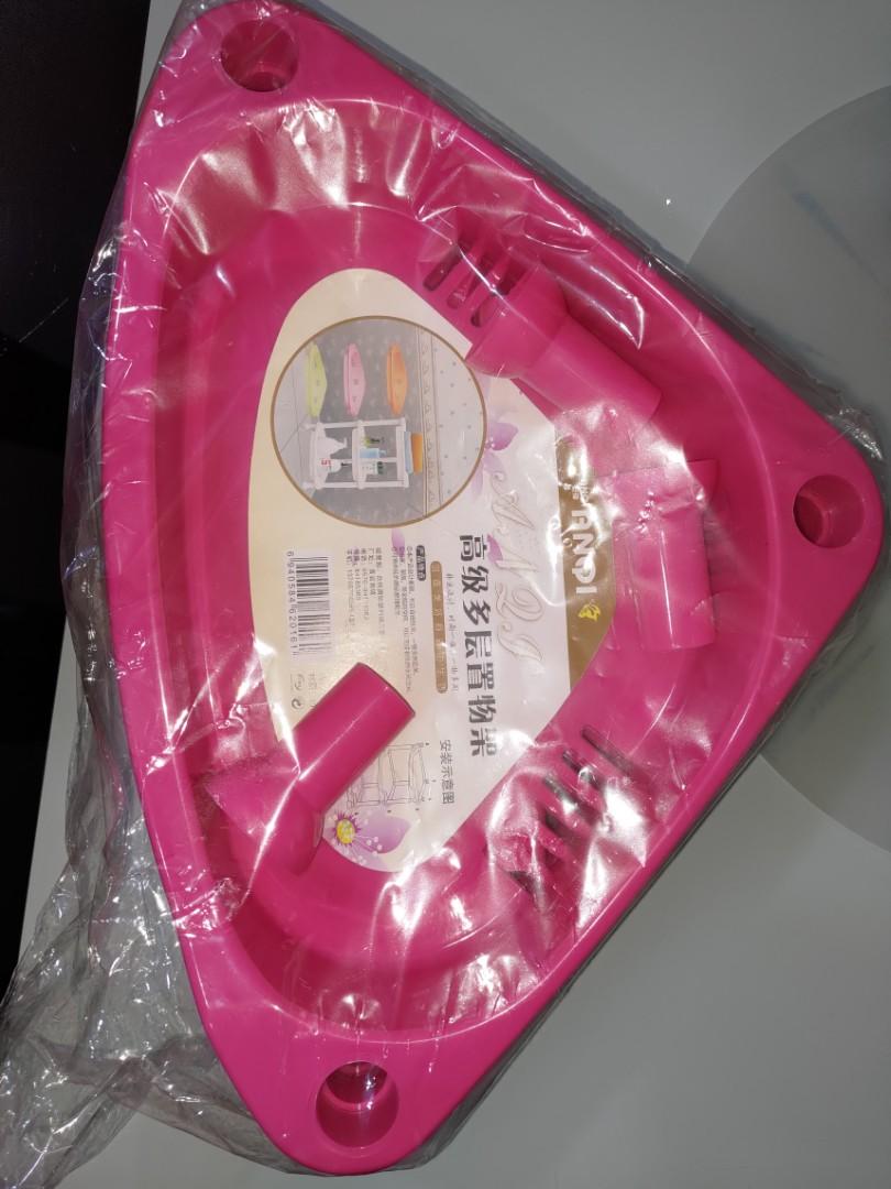 Corner Rack (Category: Bathroom & Kitchen Fixtures) located in Petaling Jaya. Submitted by newrider23 (Listing ID 1133988018, Image 1). Description: Corner Rack for keeping onions or potatoes or similar use in the kitchen. Brand new, unopened..
