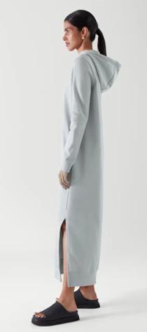 Cos hooded sweatshirt dress sale