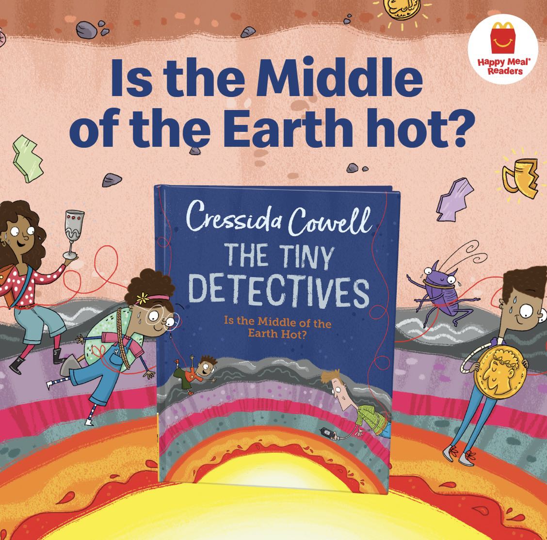 Cressida Cowell’s The Tiny Detectives Happy Meal Readers Hobbies And Toys Books And Magazines