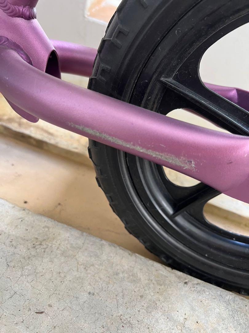 Cruzee balance bike (purple), Sports Equipment, Bicycles & Parts