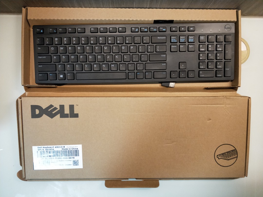 Dell Keyboard Kb212 B Computers And Tech Parts And Accessories Computer Keyboard On Carousell 4798