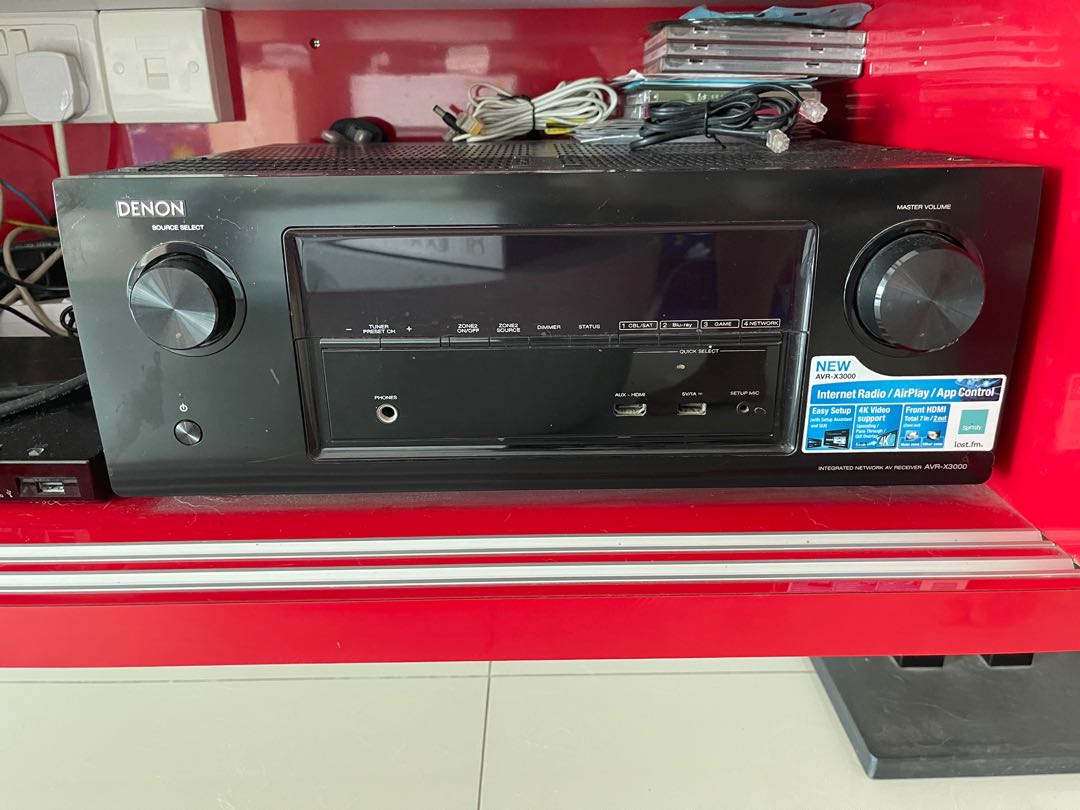 Denon AVR X3000, TV & Home Appliances, TV & Entertainment