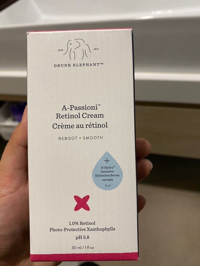 Drunk Elephant APassioni Retinol Cream, Beauty & Personal Care, Face