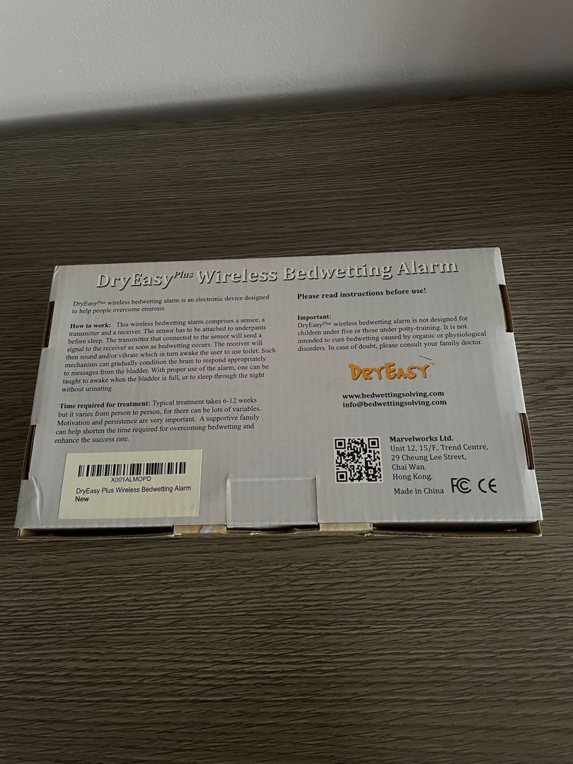 DryEasy Wireless Bedwetting Alarm, Furniture & Home Living, Home