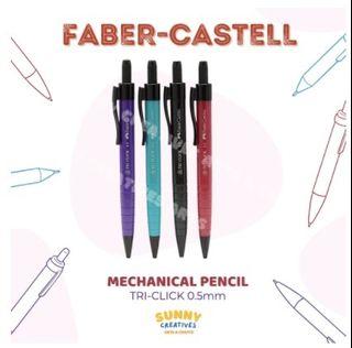 FABER-CASTELL Mechanical Pencil TRI-CLICK 0.5mm Ice Colors 1360 [PER PIECE]