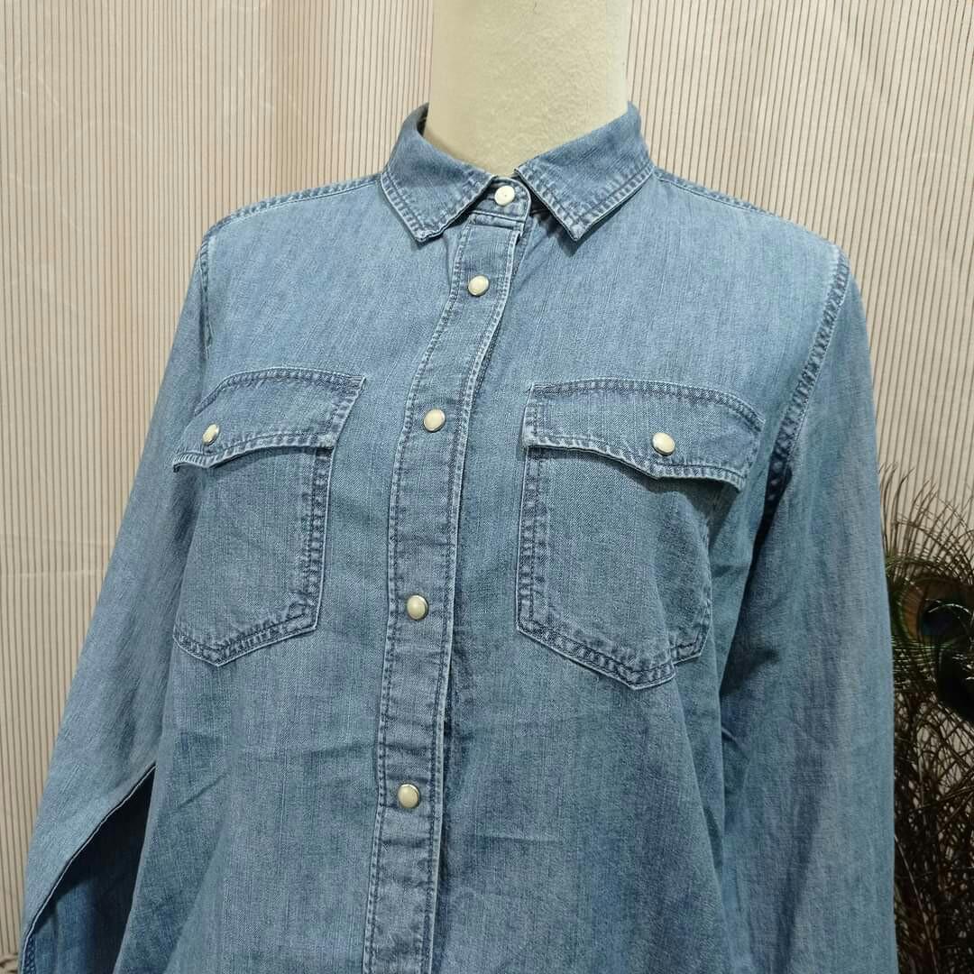 FASHION WOMEN'S SOFT DENIM SHIRT 