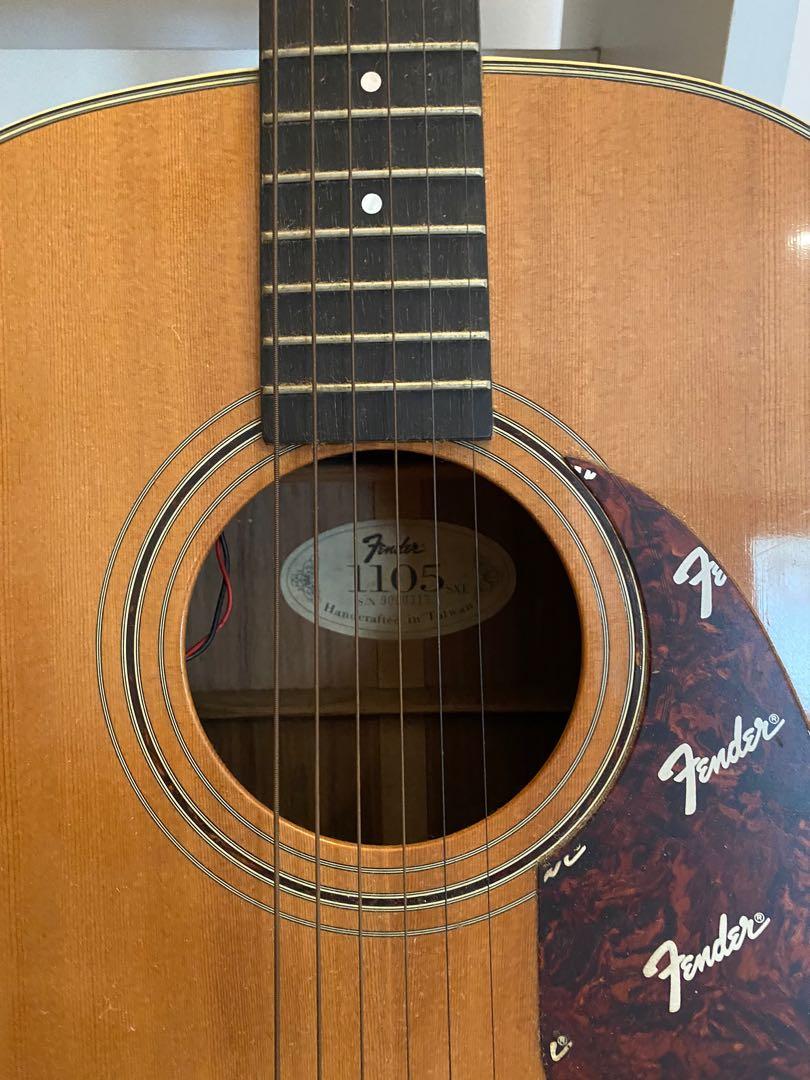 Fender 1105 sxe acoustic guitar deals
