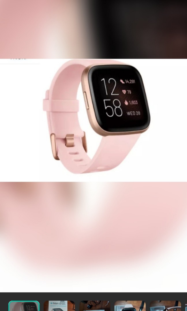 Fitbit versa 2 rose gold, Mobile Phones & Gadgets, Wearables & Smart