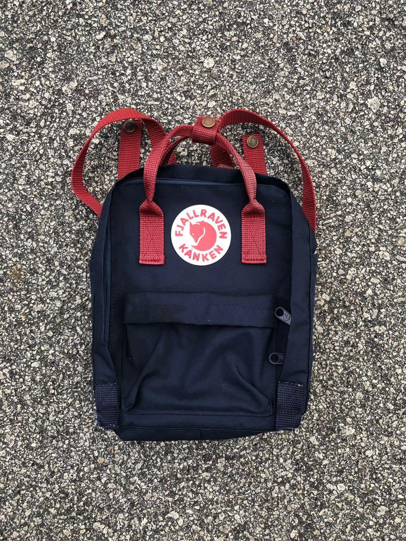 Kanken navy shop blue ox red
