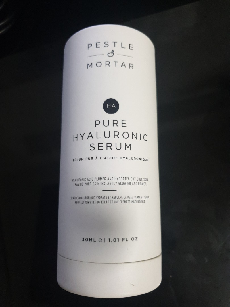 PESTLE & MORTAR Pure Hyaluronic Serum 30ml, Beauty & Personal Care