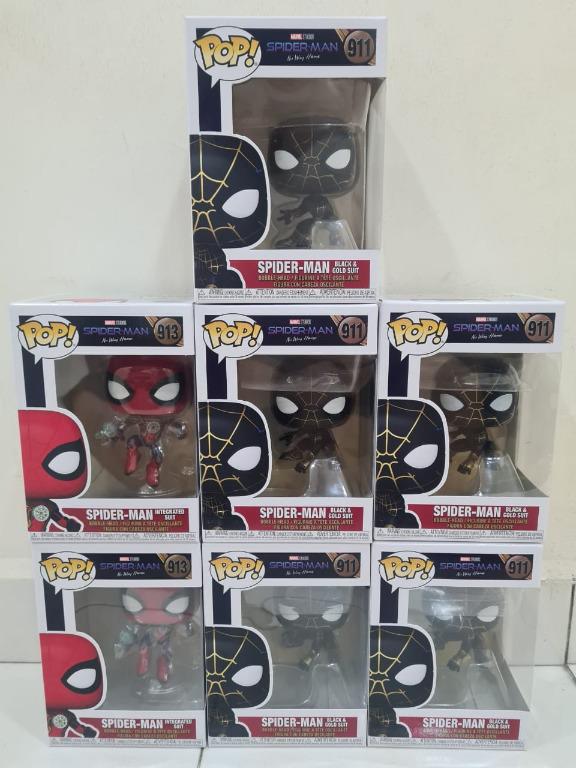 Funko pop gold spiderman deals