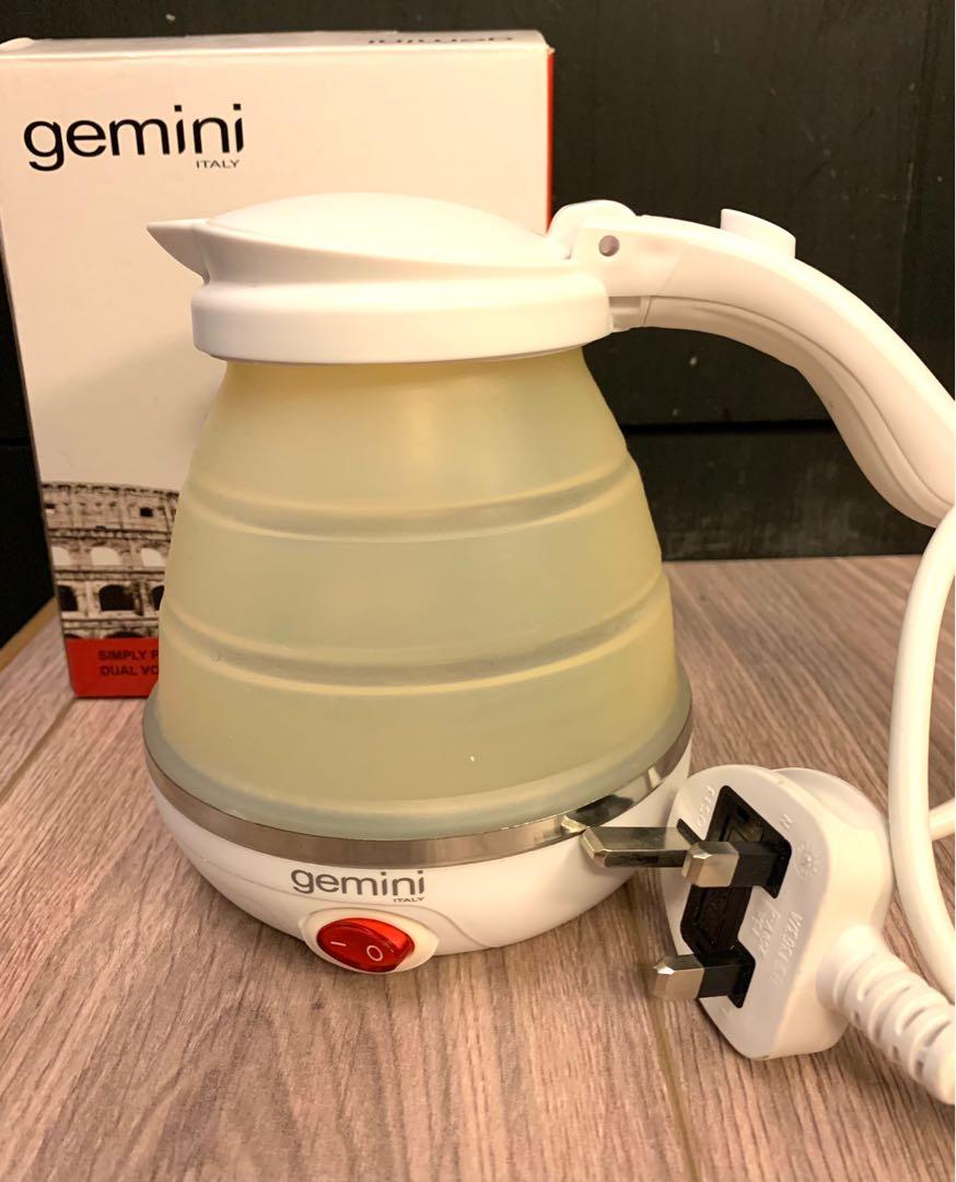 意大利牌子gemini foldable travel kettle GkT750 雙電壓摺疊式旅行電