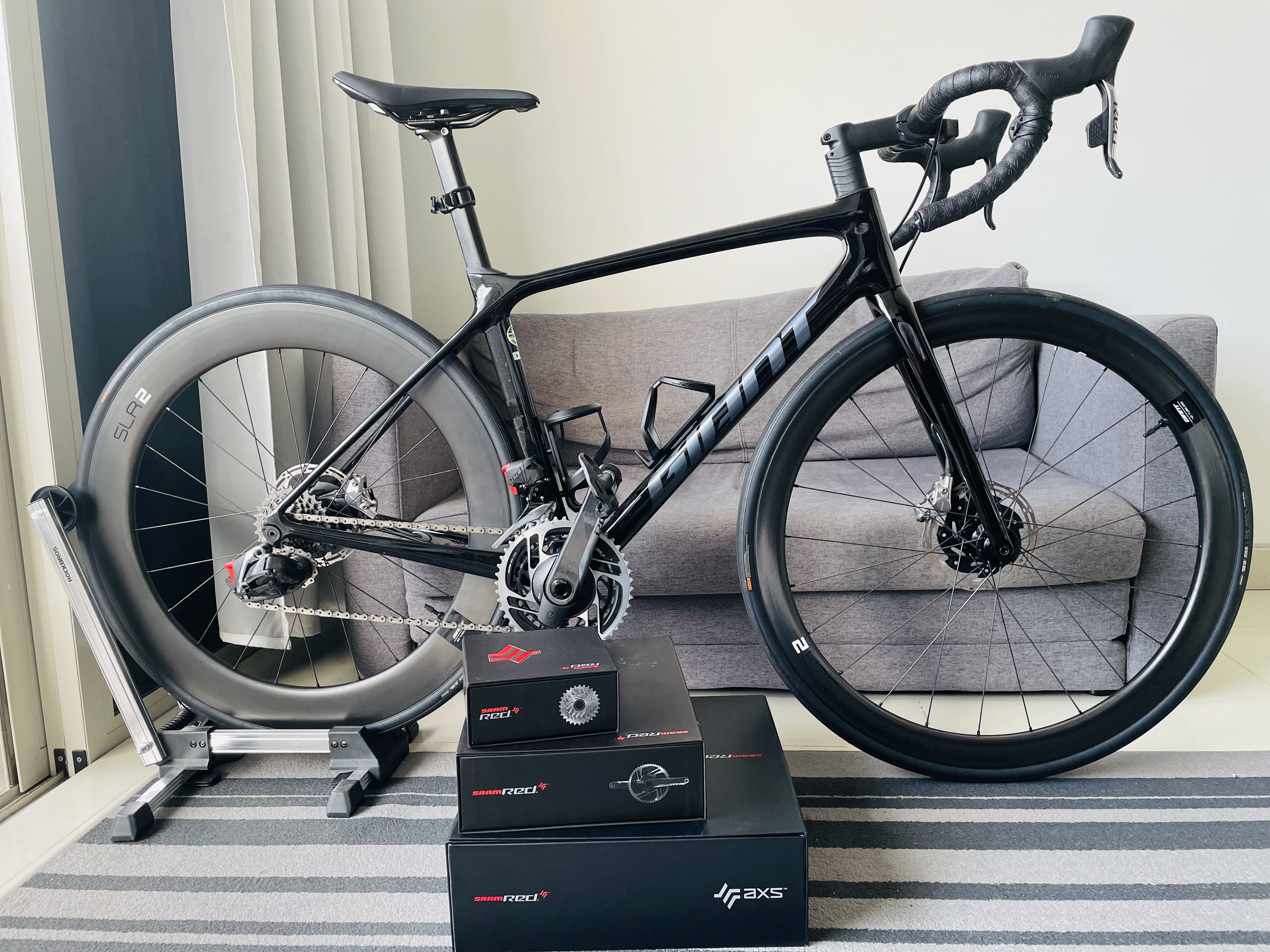 Giant tcr sram 2025 red