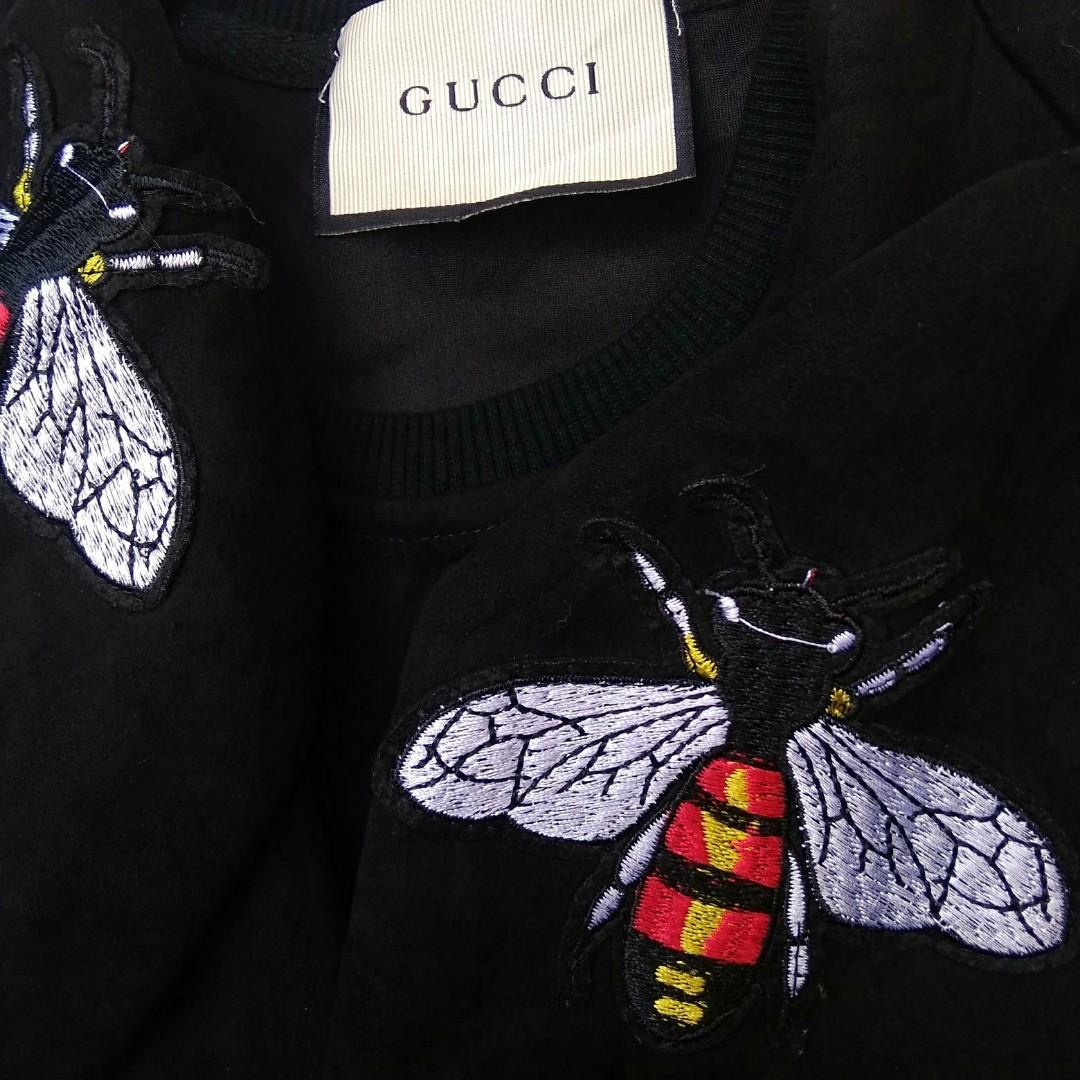 Gucci hot sale bee sweatshirt