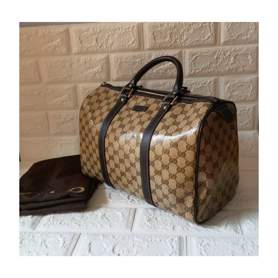 GUCCI CRYSTAL BOSTON BAG