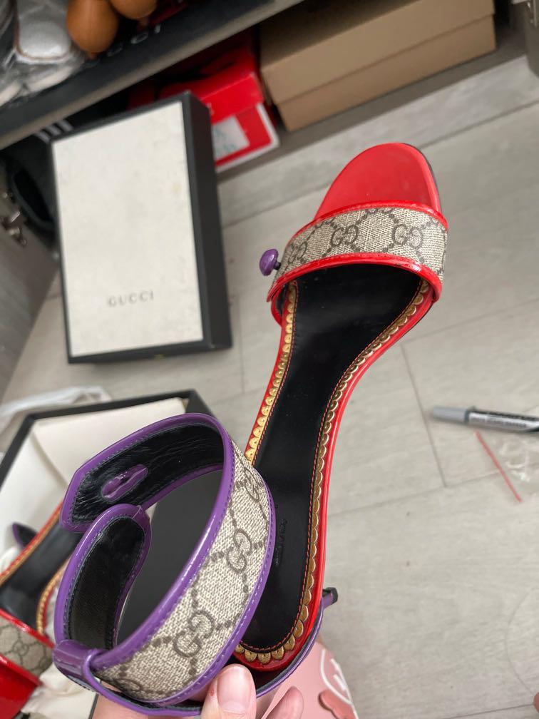 Gucci heel shoes Luxury Sneakers Footwear on Carousell