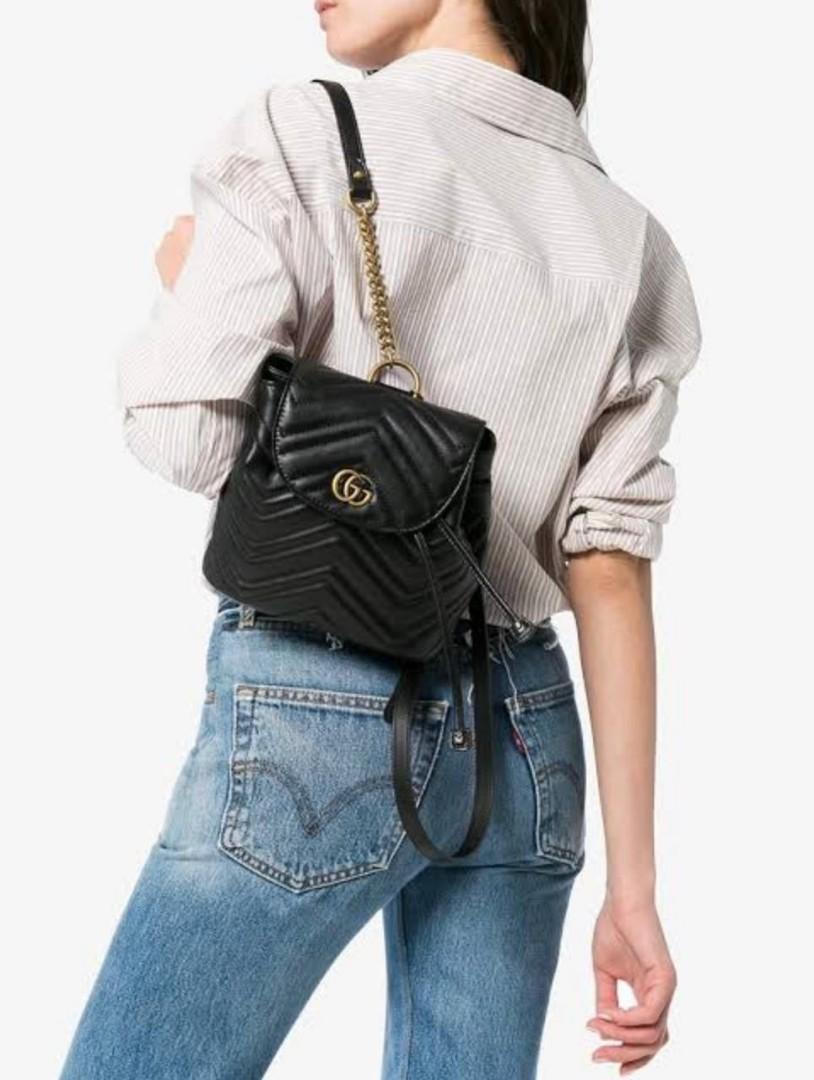 Gucci Marmont backpack (20x20xm 