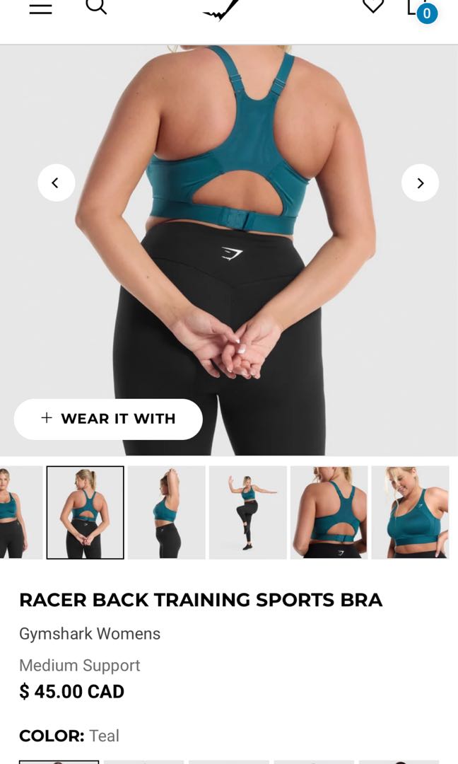 Gymshark Ruched Sports Bra (Rosewood Red, S), Women's Fashion, Activewear  on Carousell