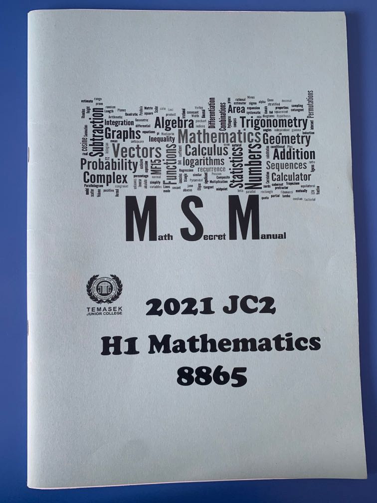 H1 Mathematics Topical Revision TJC, Hobbies & Toys, Books & Magazines ...