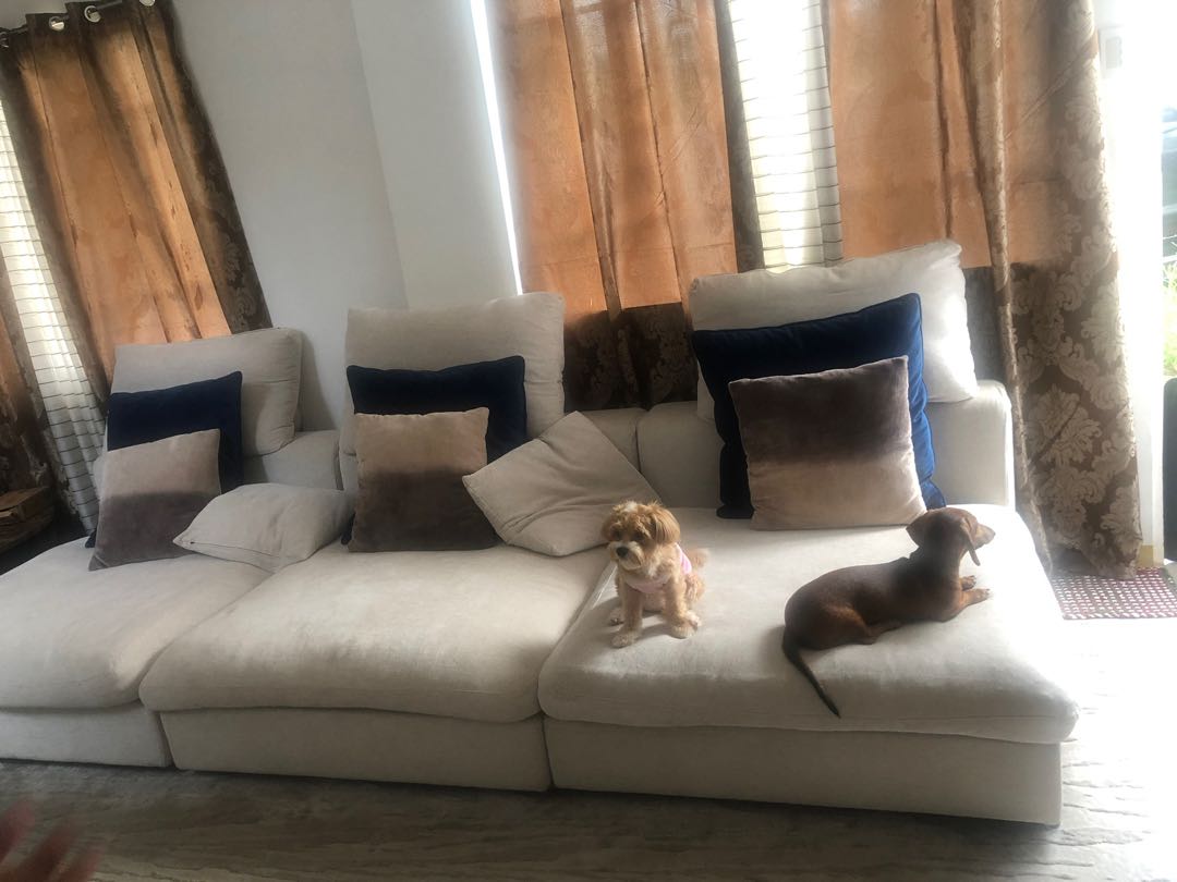 Habitat kasha feather 3 seater sofa, Furniture & Home Living, Furniture