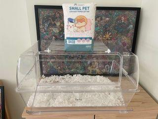 Hamster cage (Tafit) with 1lb bedding