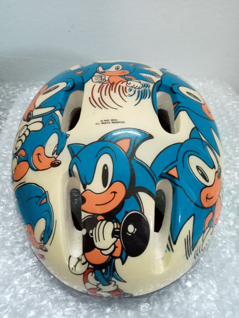 Sonic the 2025 hedgehog bike helmet