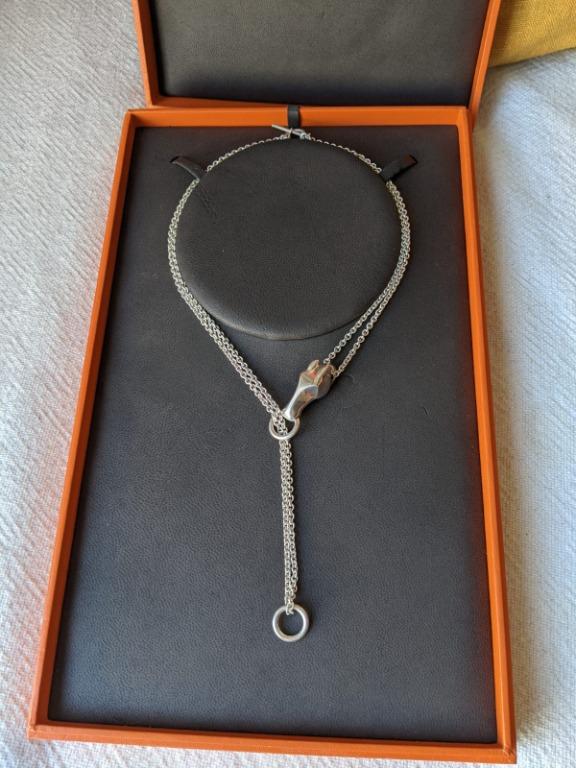Hermes galop necklace hotsell