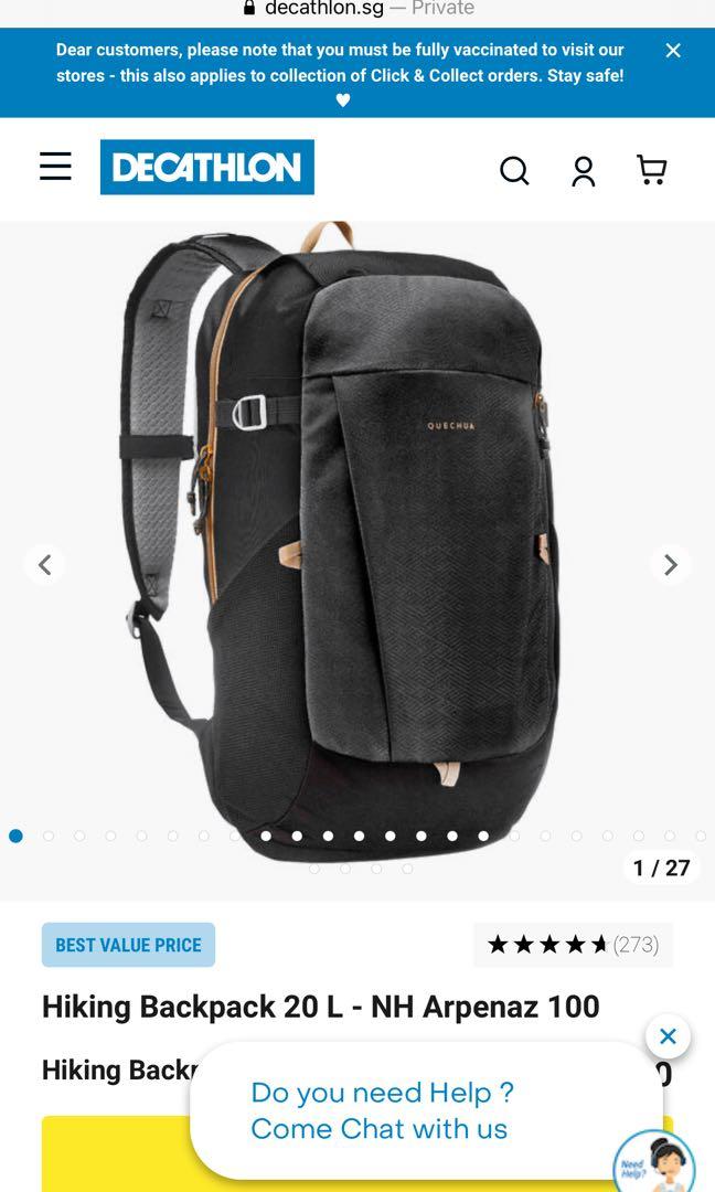 decathlon sg backpack