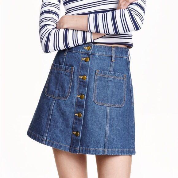 Button down skirt h&m hotsell