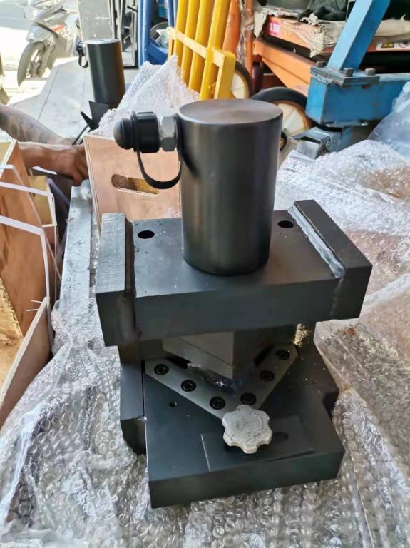 Hydraulic Angle Bar Cutter (Category: Construction Tools & Equipment) located in Manila. Submitted by twinjean738 (Listing ID 1134031150, Image 1). Description: Official Supplier/Distributor!!! *Original Manufacturer of Hoist, Cranes, Chain blocks, etc.. MANY STOCKS AVAILABLE❗ ORDER NOW, GET IT TODAY‼ BRAND NEW ITEMS Follow our page for more items FACEBOOK: https://facebook.com/twinjean.mdse *Price depends on its capacity Available for pick up an