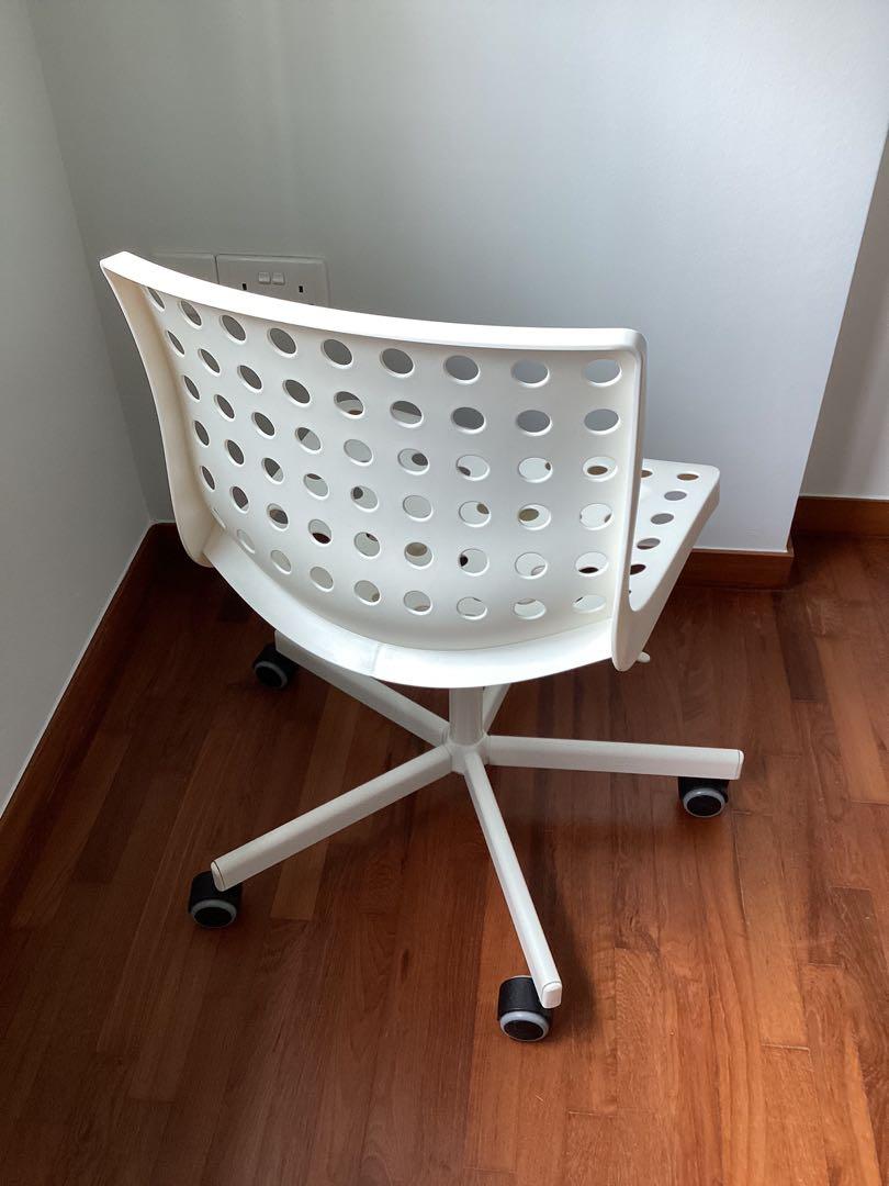 Ikea SKÅLBERG / SPORREN Swivel chair, white 14202.81120.610 