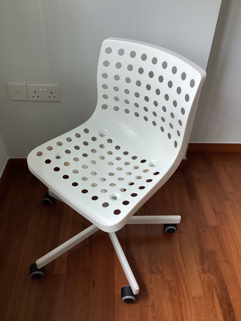 Ikea SKÅLBERG / SPORREN Swivel chair, white 14202.81120.610 