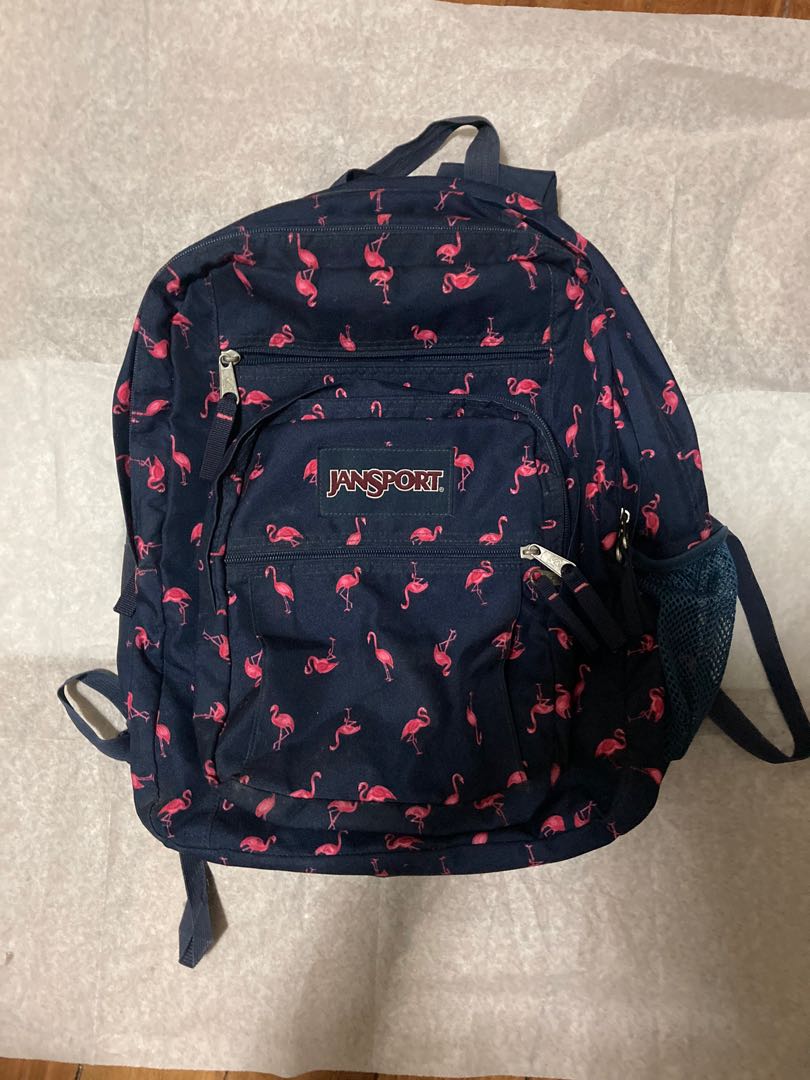 Jansport Flamingo Student Backpack Women s Fashion Bags