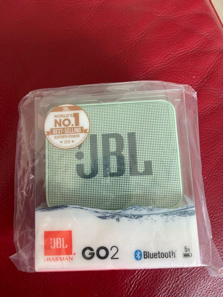 JBL GO 2 waterproof portable bluetooth speaker, Audio, Soundbars