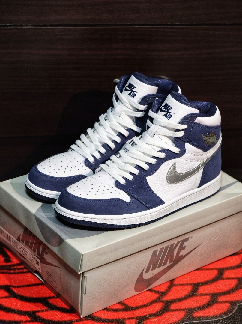 Jordan 1 High Co Jp Midnight Navy Men s Fashion Footwear